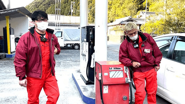 秘境のガソリンスタンドに３日間密着してみたら？