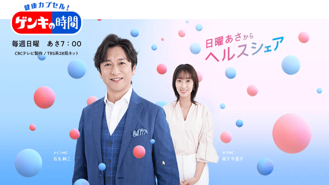 健康カプセル！ゲンキの時間